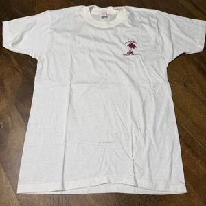 Vintage 80s St. Thomas Virgin Islands Tourist Shirt Nature Tropical  XL